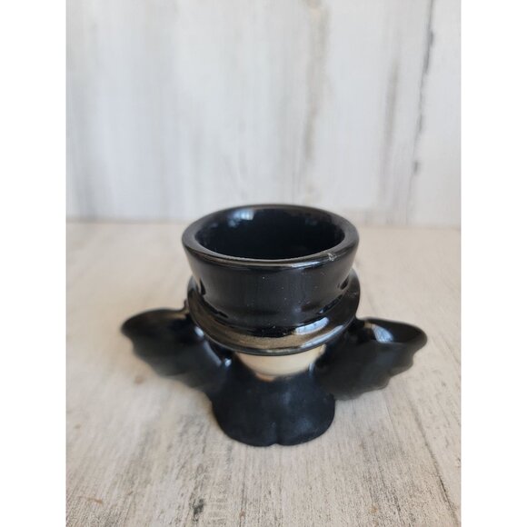 Yankee Candle bat boy tea light holder Halloween decor skeleton - Picture 6 of 8